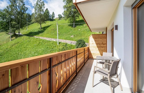 Proves Apartamento | Apartamento vacacional "Bachwiesl Hof Apt Gonn" con vistas a la montaña, balcón y Wi-Fi
