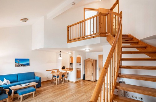 Oberaudorf Apartamento | Apartamento 'Brünnstein-Zimmer 46' con vistas a la montaña, jardín compartido y Wi-Fi