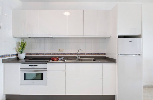 Arrieta Apartamento | Apartamento vacacional "Callao Beach 3" con vistas al mar, terraza y Wi-Fi