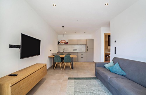 Saltusio Apartamento | Apartamento vacacional "Camping Passeier Bergliebe" con vistas a la montaña, piscina, sauna y Wi-Fi