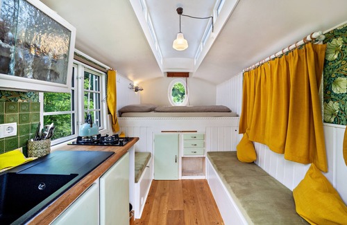 Saltusio Casa | Apartamento vacacional 'Camping Passeier Glamping Tilia' con vistas a la montaña, piscina comunitaria y wifi