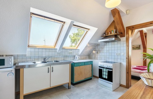 Joachimsthal Apartamento | Apartamento vacacional "Schorfheide" con terraza privada y Wi-Fi