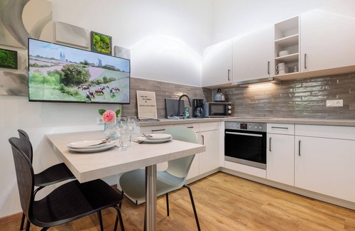 Strohen Apartamento | Apartamento vacacional "Eichengeflüster Kranichzimmer" con terraza cubierta en Ströhen