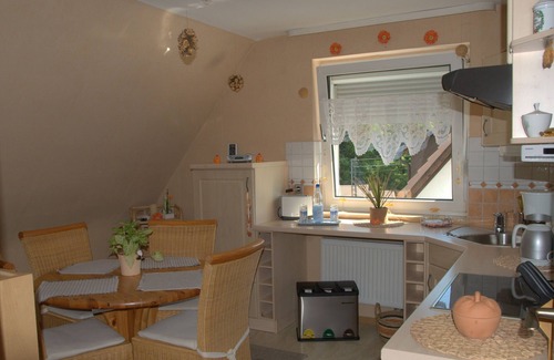 Borken Apartamento | Apartamento vacacional "Gabi" con jardín compartido, balcón y Wi-Fi