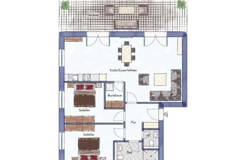 Hage Casa | Holiday apartment in Hage with swimming pool