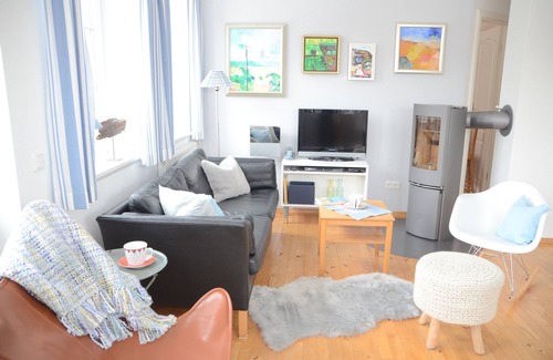 Norddorf Apartamento | Apartamento en Norddorf con 3 habitaciones para max. 5 personas en dos niveles.