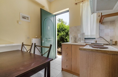 Agios Ioannis Apartamento | Apartamento vacacional "Ionian Breeze Studio 4" con terrazas y Wi-Fi