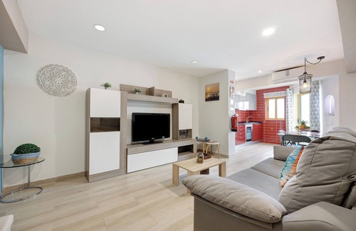 Praia da Rocha Apartamento | Apartamento vacacional "Karol Vaz" con balcón, piscina compartida y Wi-Fi