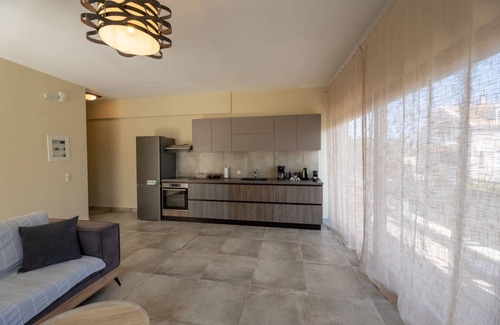 Skala Apartamento | Apartamento vacacional "Katemari 2" con vistas al mar, terraza y Wi-Fi
