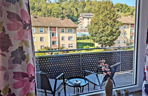 Sued Apartamento | Apartamento vacacional 'Koblenz City Wohnung Rechts' con balcón y wifi