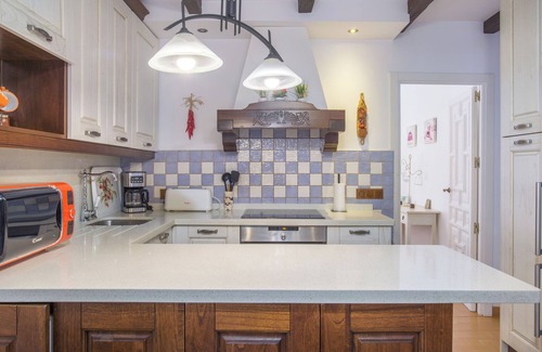 Urbanizacion Costabella Apartamento | Apartamento vacacional "Las Yukas" cerca de la playa con Wi-Fi, jardín y terraza