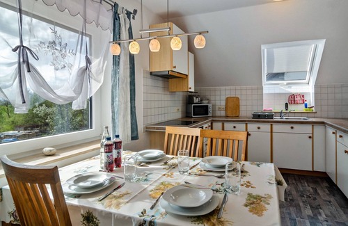 Laubbach Apartamento | Apartamento vacacional 'Laubbach' con balcón y Wi-Fi