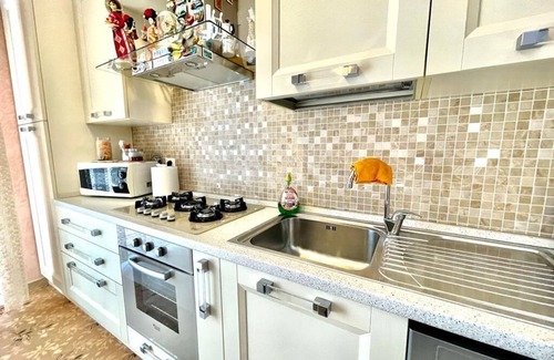 Spotorno Apartamento | Apartamento vacacional Le Chiazze con vistas al mar y terraza cubierta