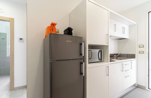 Galatone Apartamento | Apartamento vacacional "Le Scuderie 3" con piscina compartida, terraza compartida y Wi-Fi