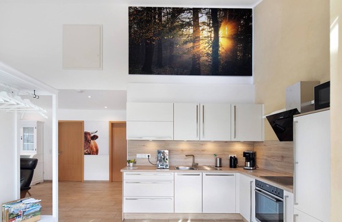 Herbstein Apartamento | Apartamento vacacional "Leben Am Weinberg" con terraza compartida, jardín compartido y Wi-Fi