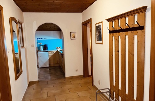 Castelrotto Apartamento | Apartamento 'Residence Zirmer Wohnung Wasser' con vistas a la montaña, jardín compartido y Wi-Fi