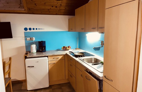 Castelrotto Apartamento | Apartamento 'Residence Zirmer Wohnung Wasser' con vistas a la montaña, jardín compartido y Wi-Fi
