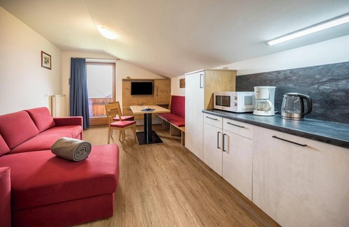 Maranza Apartamento | Apartamento vacacional "Residenz Condor Schlern" con vistas a la montaña, sauna y jardín