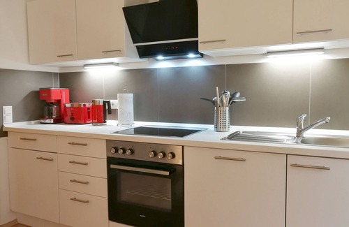Neuendorf Apartamento | Apartamento 'Rheinblick Wohnung 2' con terraza compartida, jardín compartido y Wi-Fi