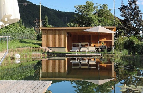 Terlano Apartamento | Apartamento vacacional "Rosengartnerhof Maultasch" con vistas a la montaña, piscina y Wi-Fi