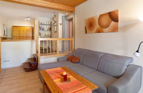 Lauf Apartamento | Apartamento vacacional 'Schmidt' con vistas a la montaña, terraza compartida y Wi-Fi