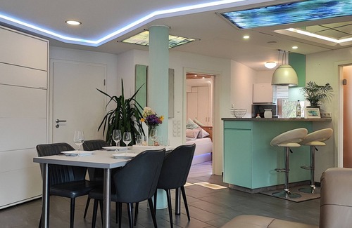 Calw Apartamento | Apartamento vacacional 'Schmuckkästchen' con terraza privada y wifi