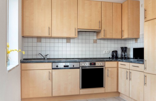Merkendorf Apartamento | Apartamento 'Sonnenterrasse' con terraza privada, jardín privado y Wi-Fi