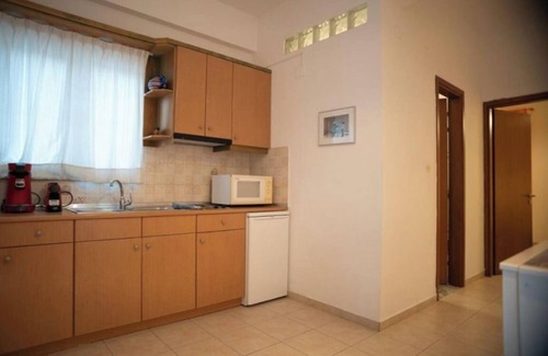 Mirtos Apartamento | Apartamento vacacional "Standard Studio" con vistas al mar, 2 terrazas compartidas y Wi-Fi