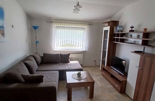 Mellenthin Apartamento | Apartamento vacacional Terraza con vistas al agua