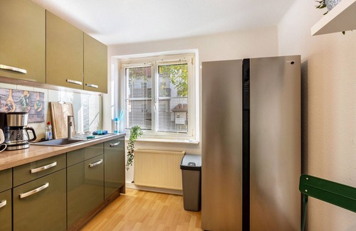 Espenhain Apartamento | Apartamento 'Terrassenwohnung' con terraza privada y Wi-Fi