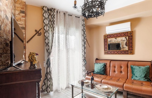 Diputación de Cartagena Casco Apartamento | Apartamento vacacional "Torreón Cartagho Spartari" con balcón, aire acondicionado y Wi-Fi