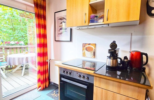 Berlar Apartamento | Apartamento Waldblick con gran balcón, a nivel del suelo (exterior e interior) y vistas únicas