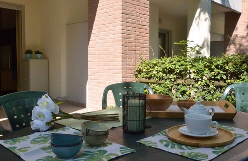 Bibione Pineda Apartamento | Apartamento vacacional con jardín propio