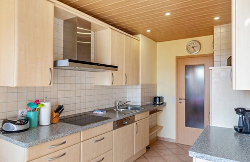 Mainz-Bingen Apartamento | Apartamento vacacional "Zum Rochusberg 2" con balcón y Wi-Fi