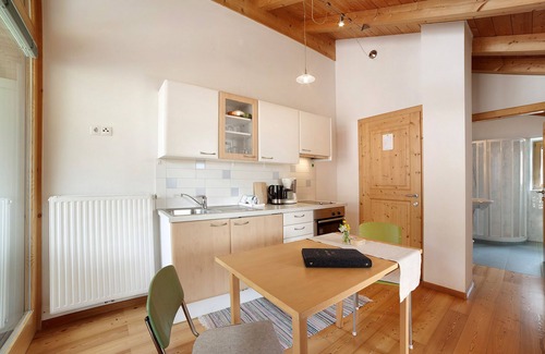Burgusio Apartamento | Apartamento vacacional "Zwick Valmeina" con vista panorámica, balcón y jardín compartido