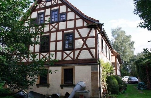 Hofheim in Unterfranken Casa | Vacaciones en 300 años de antigüedad, molino catalogado en un lugar idílico