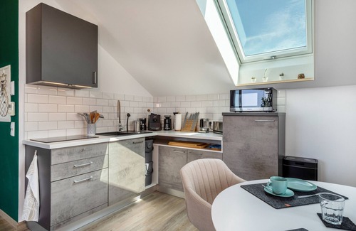 Kressbronn Apartamento | Apartamento vacacional "Loft Schwenck" con vistas al lago, terraza compartida y Wi-Fi
