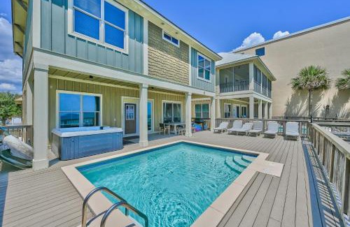 Bel Air Casa | Holiday Fin - Heated Pool Hot Tub! Game Tables! Beachfront!
