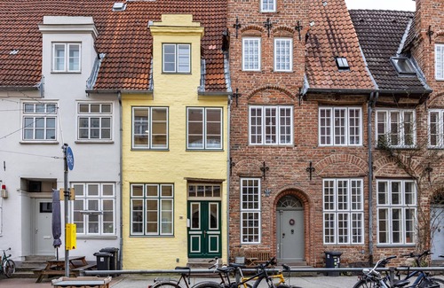 Luebeck Old Town Apartamento | Holiday flat "Kontor" in a listed eaves house