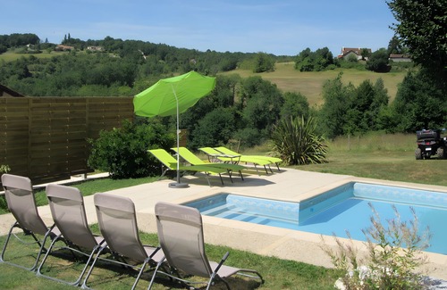 Leguillac-de-l'Auche Casa | Casa de vacaciones 'La Maeltri' con piscina privada, Wi-Fi y aire acondicionado