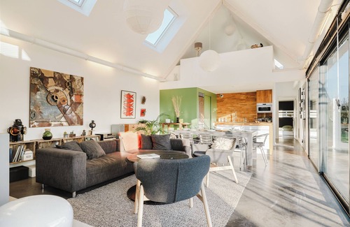 Saint-Cast-le-Guildo Casa | Casa de vacaciones 'Mézon Ermine' con terraza compartida, jardín privado y Wi-Fi