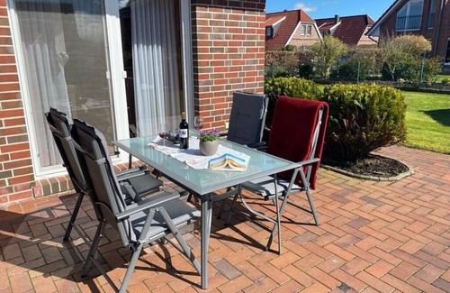 Greetsiel Casa | Casa de vacaciones 'Ferienhaus Wilken' con terraza privada, jardín privado y Wi-Fi