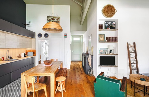 Le Chateau-d'Oleron Casa | Casa de vacaciones con piscina privada, terraza privada y Wi-Fi