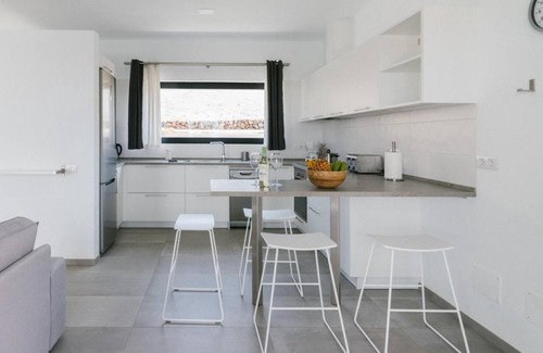 Frontera Casa | Casa de vacaciones 'Agua Nueva 53' con vistas a la montaña, Wi-Fi y aire acondicionado