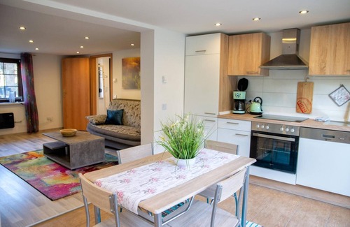 Annenwalde Apartamento | Casa de vacaciones 'Am Reiterhof' con terraza privada, jardín privado y wifi
