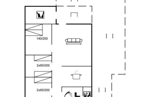 Klegod Strand Casa | Holiday Home Askatla - 800m from the sea by Interhome