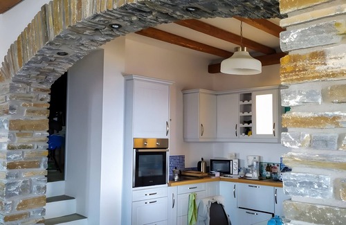 Kato Aprovatou Casa | Casa de vacaciones 'Bay View' con Wi-Fi y aire acondicionado