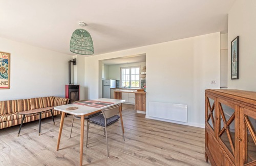 Esquibien Casa | Casa de vacaciones 'Beach House 1km De La Plage' con terraza privada, jardín privado y Wi-Fi