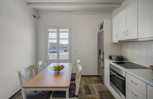Livadi Casa | Casa de vacaciones 'Bella Vista' con vistas al mar, Wi-Fi y aire acondicionado