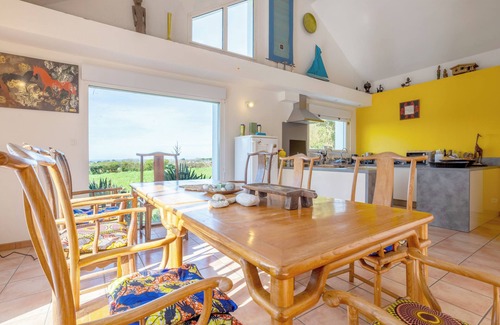 Treogat Casa | Casa de vacaciones 'Belle Grande Maison Vue Mer' con vistas al mar, terraza privada y Wi-Fi